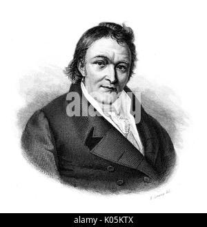 ALOYS SENEFELDER German inventor of lithography, born in Prague Stock ...