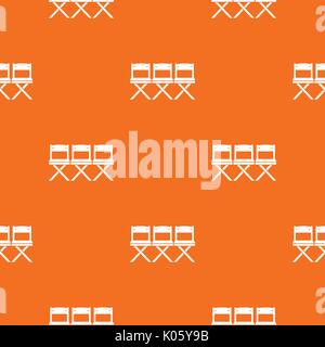 Chairs pattern seamless Stock Vector