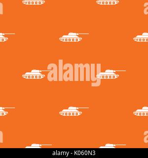 Tank pattern seamless Stock Vector