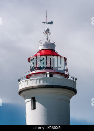 Lighthouse at Sletterhage in Denmark, detail Stock Photo