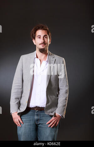 Edinburgh, Scotland, UK. 21st Aug, 2017. Day 10 Edinburgh International Book Festival. Pictured: Andre Naffis-Sahely, poet, critic and translator. He was born in Venice to Italian and Iranian parents, and grew up in Abu Dhabi. Credit: Pako Mera/Alamy Live News