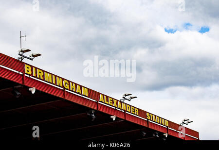 Birmingham, UK. 20th Aug, 2017. General view of the Stadium during the Muller Grand Prix Birmingham Athletics at Alexandra Stadium, Birmingham, England on 20 August 2017. Photo by Andy Rowland. Credit: Andrew Rowland/Alamy Live News Stock Photo