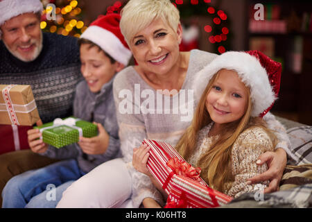 Good feeling to have such happy children Stock Photo