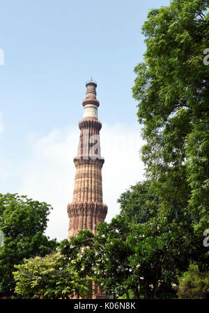 Qutub Minar, New Delhi Stock Photo