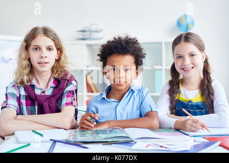 Little learners Stock Photo