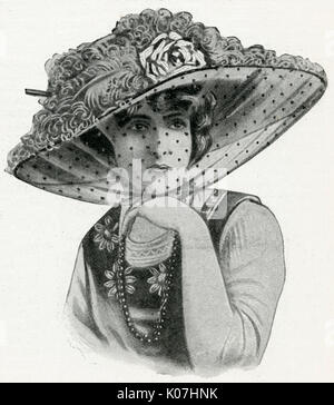 Women's fashion 1912 Stock Photo