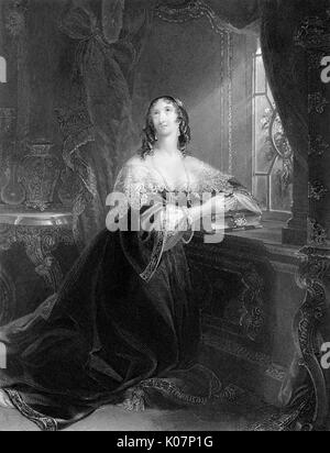 Louise, Duchesse de la Valliere, mistress of King Louis XIV, 1670