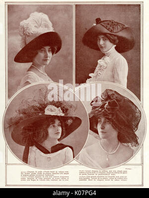 EDWARDIAN LADIES FASHIONS about 1910 Stock Photo - Alamy