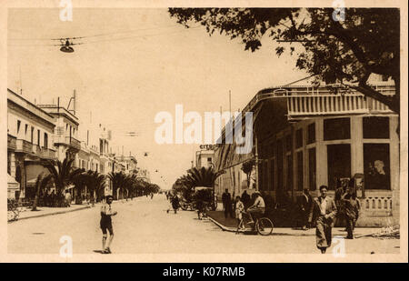 Avenue Krantz, Sousse, Tunisia, North Africa Stock Photo