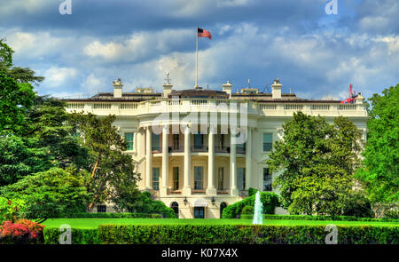 The White House in Washington, DC Stock Photo