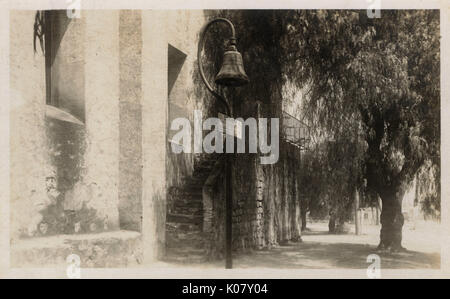 El Camino Real Mission Bell, California, USA Stock Photo