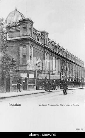 Madame Tussaud's waxwork museum, London Stock Photo