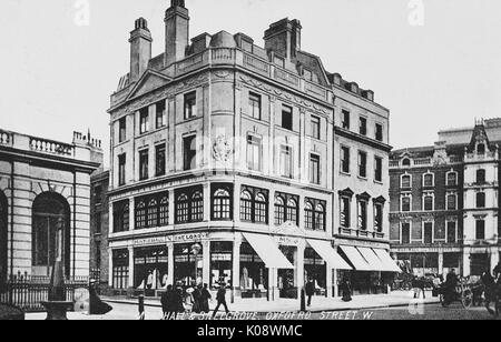 Building in Oxford Street, London W1 Stock Photo