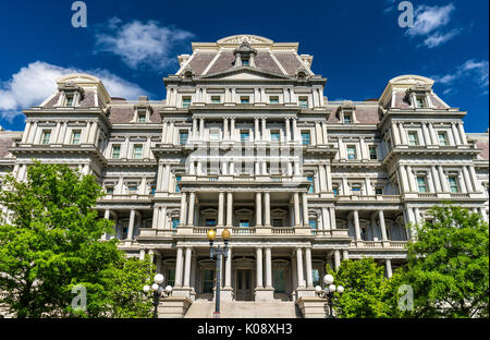 The Eisenhower Executive Office Building, a US government building in Washington, D.C. Stock Photo