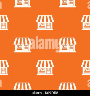 Shop pattern seamless Stock Vector