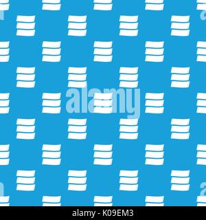 Three banners pattern seamless blue Stock Vector