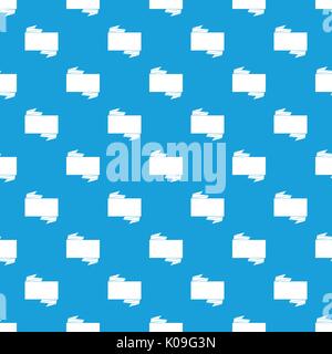 Black banner pattern seamless blue Stock Vector
