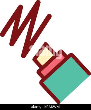Stationery Office tool icon cartoon style Stock Vector