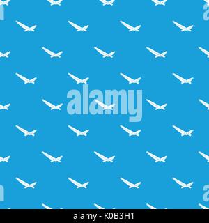 Recliner pattern seamless blue Stock Vector