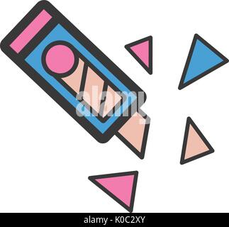 Cutter icon cartoon style Stock Vector