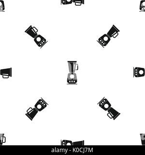 Blender pattern seamless black Stock Vector