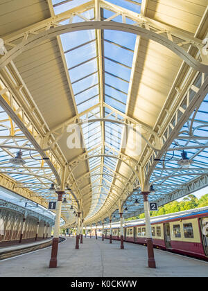 Wemyss bay train station Stock Photo