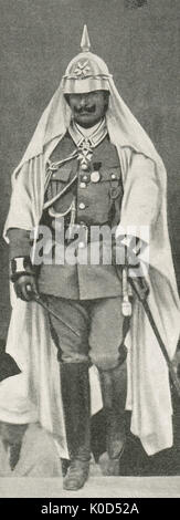 Kaiser Wilhelm II in tropical uniform Stock Photo