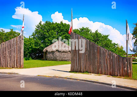 The DeSoto National Memorial Park in Bradenton FL, USA Stock Photo