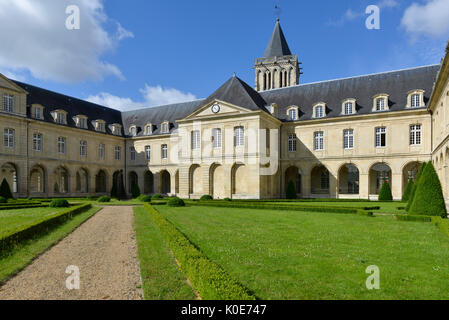 Caen (north-western France): Abbey of Sainte-Trinite (the Holy Trinity), also known as Abbaye aux Dames, home to the Regional Council of Lower Normand Stock Photo