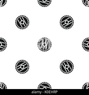 Circular saw blade seamless wallpaper, vector illustration Stock Vector ...