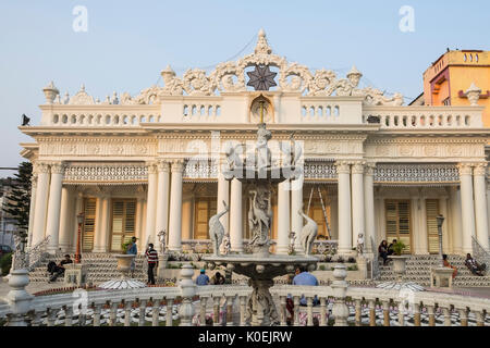 India, West Bengal, Kolkata, Jain temple Stock Photo