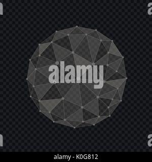 Abstract globe shape Stock Vector