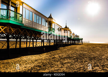 Victorian Pier St Annes Stock Photo