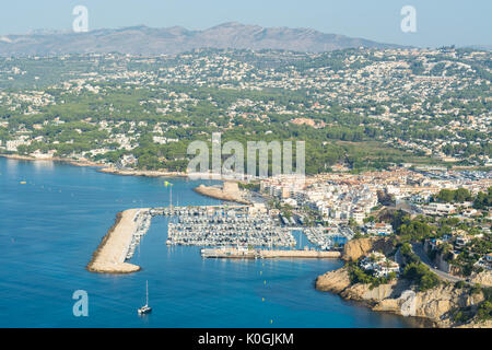 Moraira, Teulada Moraira, alicante, Costa Blanca, Spain Stock Photo