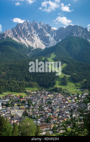 San Candido/Innichen, Dolomites, South Tyrol, Italy. The village of San Candido/Innichen Stock Photo