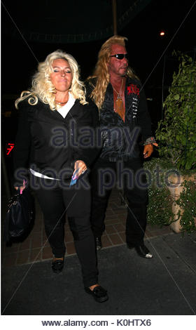 Duane 'Dog' Chapman and Alice Elizabeth Smith. The bounty hunter Stock ...