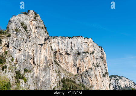 Arco, Trento province, Trentino, Italy. The Monte Colodri Stock Photo
