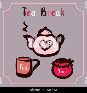 tea break clipart