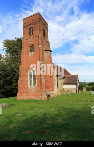 Church of Saints Andrew and Eustachius, Hoo, Suffolk, England, UK Stock Photo