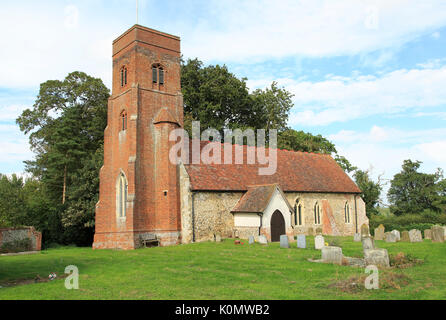 Church of Saints Andrew and Eustachius, Hoo, Suffolk, England, UK Stock Photo