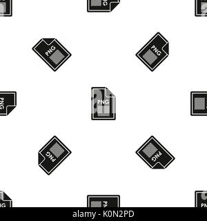 File PNG pattern seamless black Stock Vector