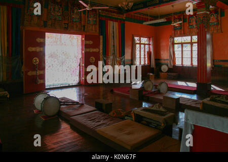 Buddist Monastery in Dharamsala Stock Photo