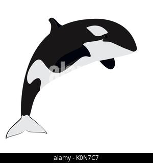 Orca Killer Whale Logo Icon Vector Stock Vector Image & Art - Alamy