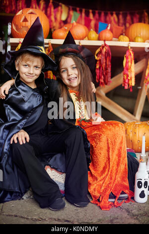 October is the time of Halloween party Stock Photo