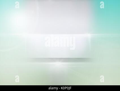 Digital composite of Abstract transition with hazy glow Stock Photo