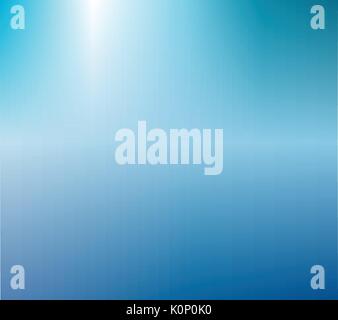Abstract Blue blurred gradient background with light. Vector Background illustration. Stock Vector