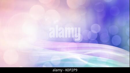 Digital composite of Abstract transition with sparkling bokeh lights Stock Photo