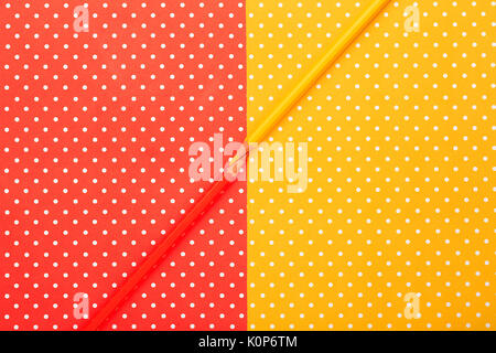 Scholar material to back to school in colored background Stock Photo