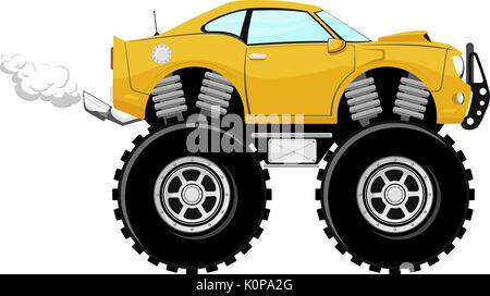 Monster truck Stock Vector Images - Alamy