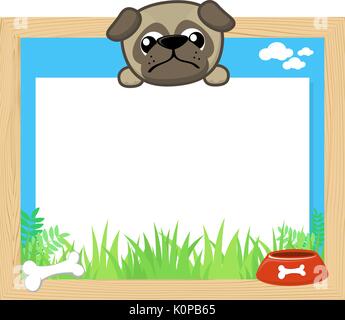 vector cartoon pet border background Stock Vector Image & Art - Alamy